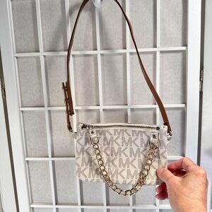 Michael-michael-kors Women's Cream and Tan Bag